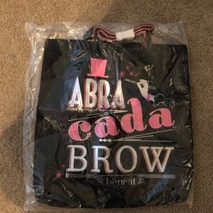 Benefit Brow shoulder tote